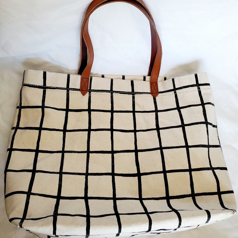 New. Madewell Canvas Tote